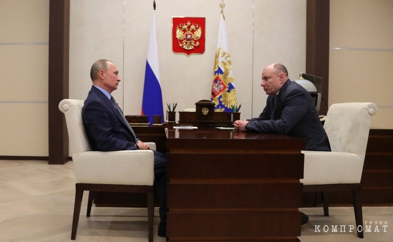 Владимир Путин и Владимир Потанин