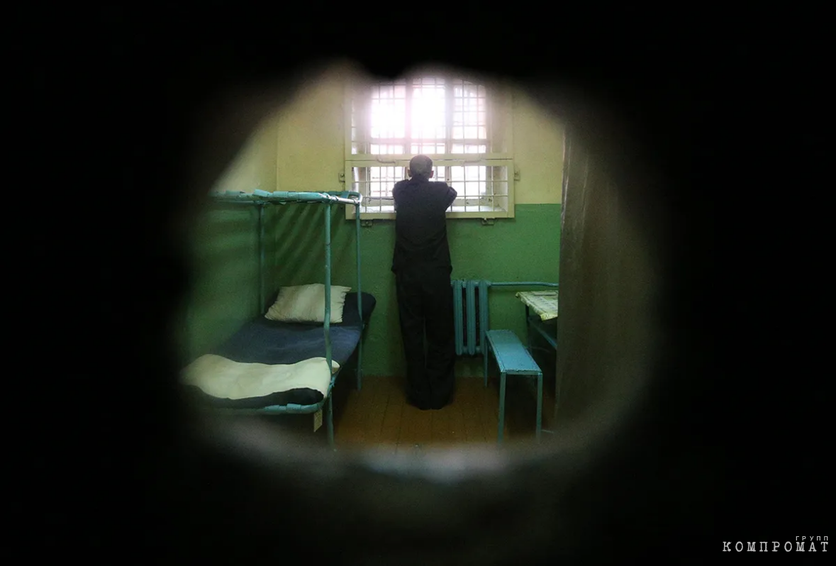Заключенный в камере «Владимирского централа». Июнь 2013 года