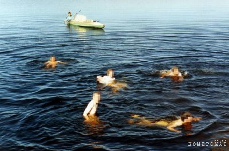 Фото из похода по озеру Кереть, 2001 год