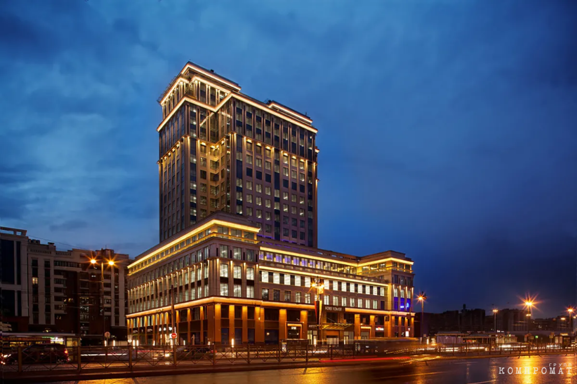 Бизнес-центр Fort Tower в Санкт-Петербурге, арендованный «Газпромом» у Fort Group