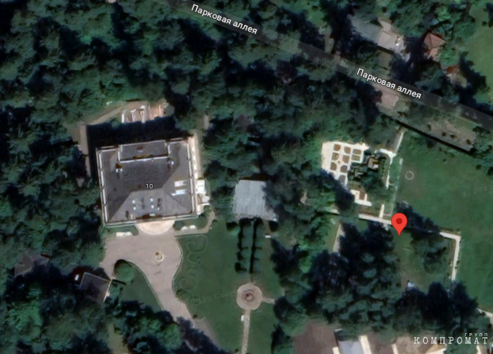 Дворец Юдашкина на картах Google