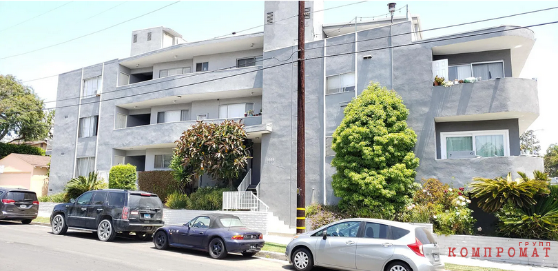 Дом в Лос-Анджелесе, где снимает квартиру семья Марии Машковой