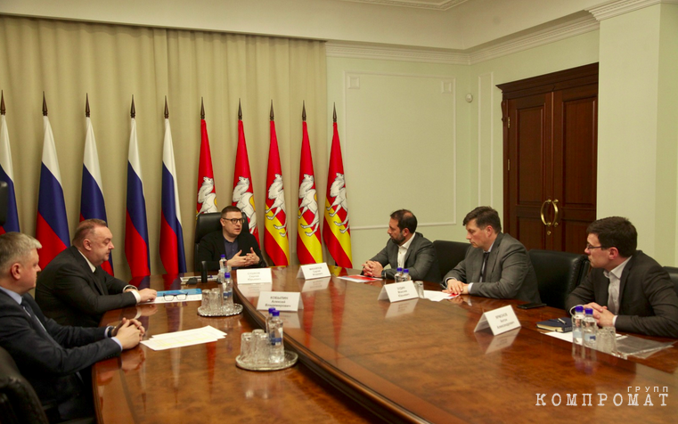 Встреча Алексея Текслера с представителями группы «Черкизово»