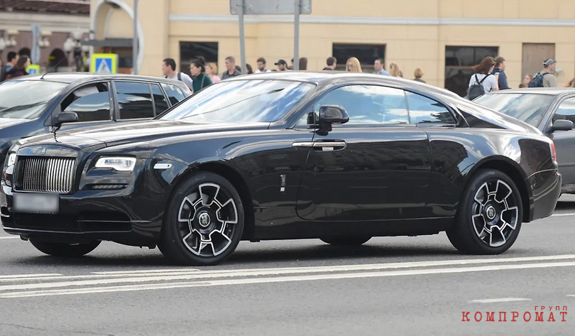 Роскошный Rolls-Royce Wraith Людмилы Джамбулатовой