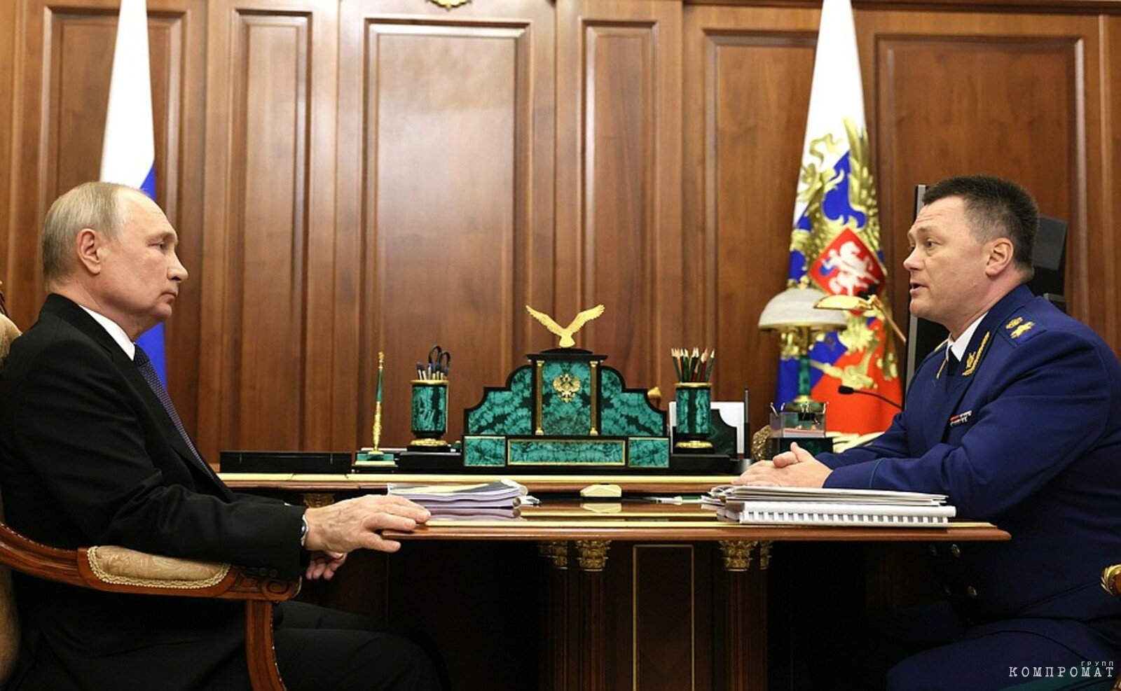 В. Путин и И. Краснов