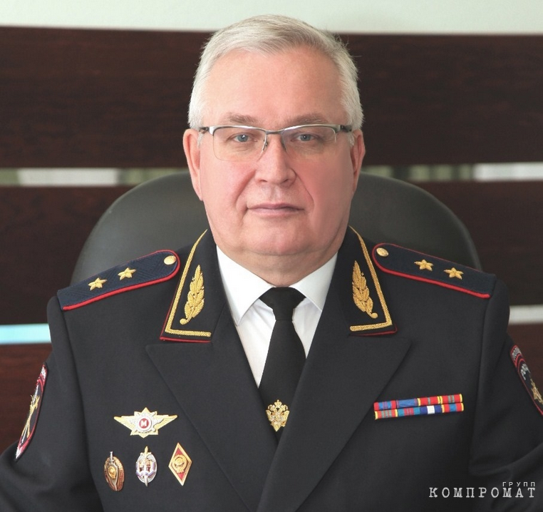 Начальник ГУ МВД по Свердловской области Александр Мешков